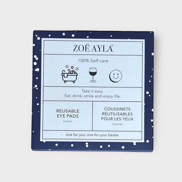 2/$20*when bundled* NWT Zoe Ayla Reusable Eye Pads 2 Pack - Picture 5 of 9
